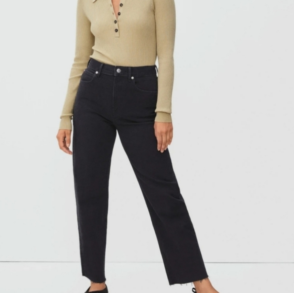 Everlane The way high Jean in coal, nwt, size 26